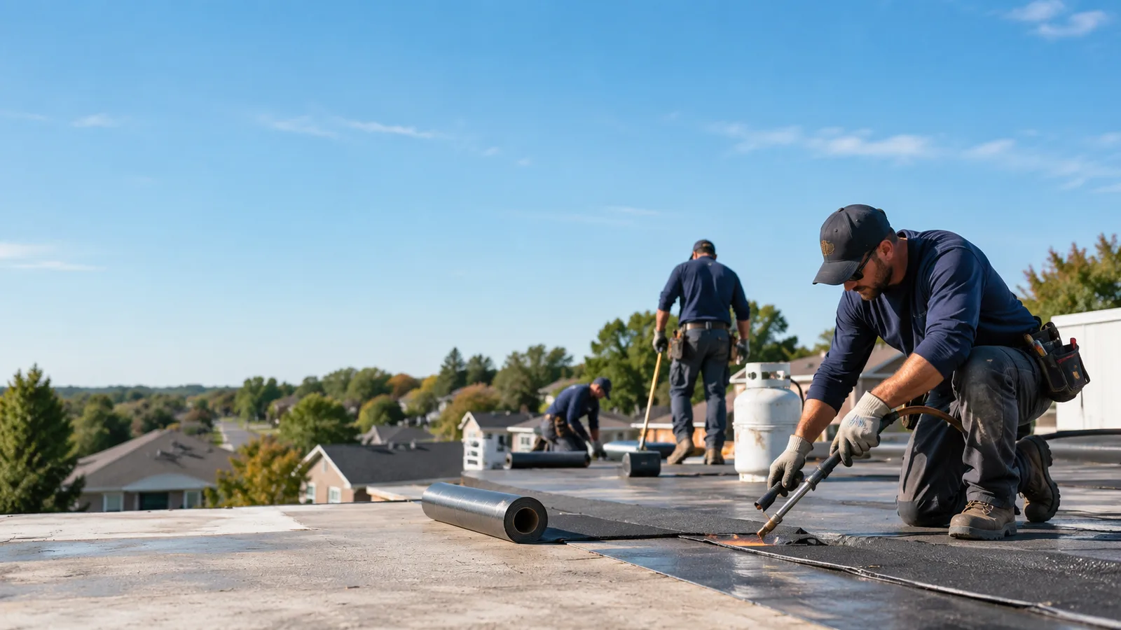 Flat Roof Leak Repair providers in Ennis, TX